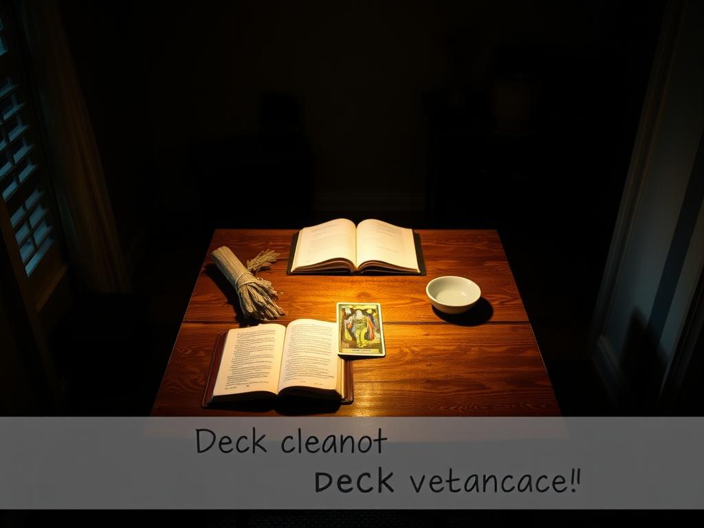 how to cleanse a tarot deck