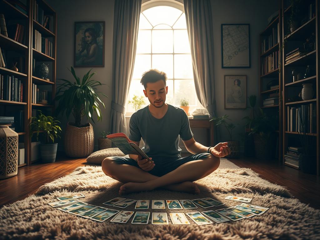how to do a tarot reading on yourself