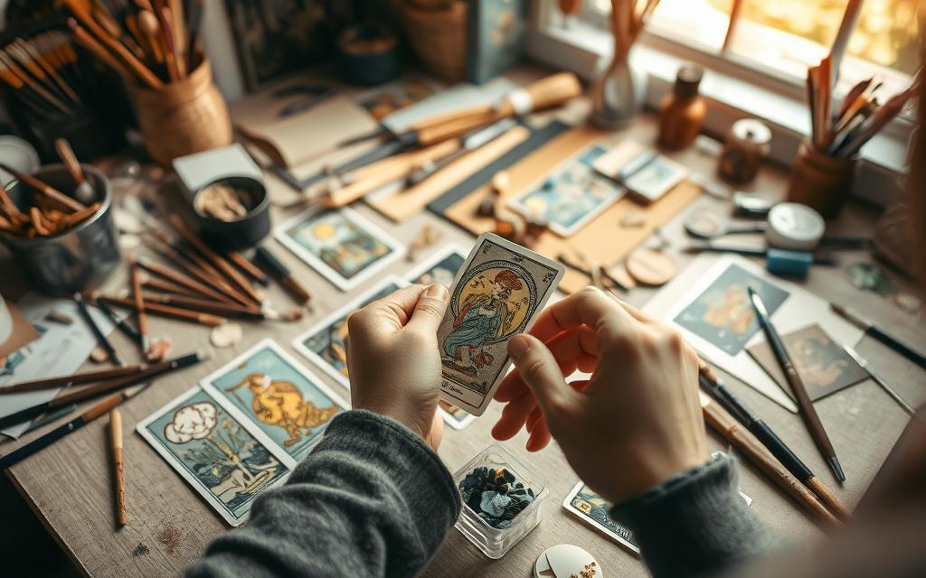 how to make tarot cards